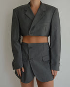 Blaset - Líneas azules gris oscuro (talla S/M)