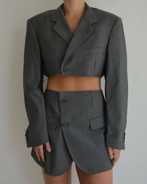 Blaset - Darker Grey Blue Lines (S/M)