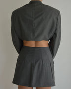 Blaset - Líneas azules gris oscuro (talla S/M)