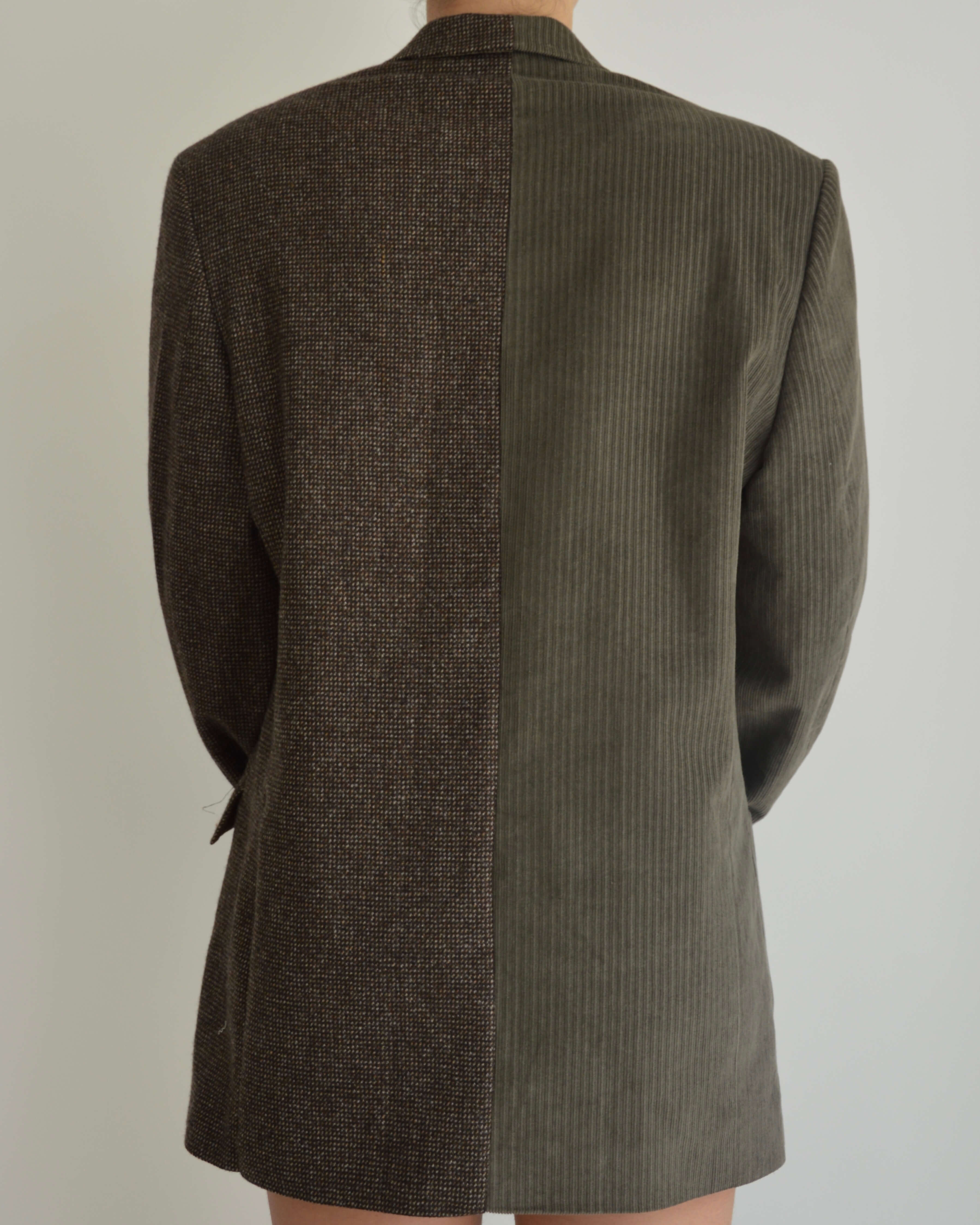 DUO Blazer - Brown & Green Corduroy (S/L)
