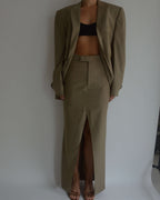 Skirt Suit - Business Beige (S/M)