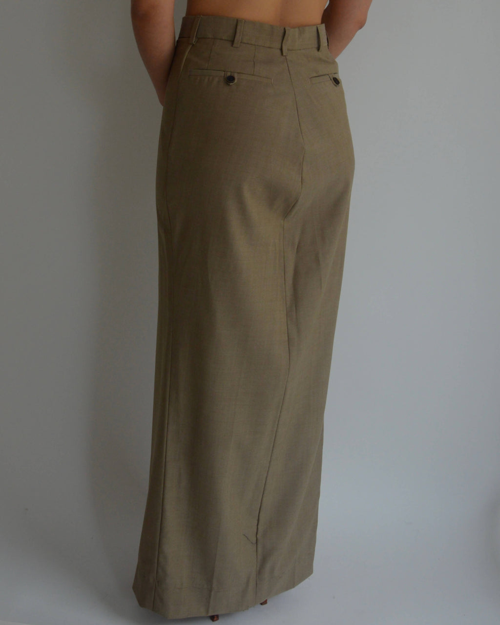 Traje de falda - Beige de negocios (S/M)