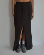 Long Skirt - Dark Brown (S/M)