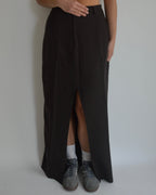 Long Skirt - Dark Brown (S/M)