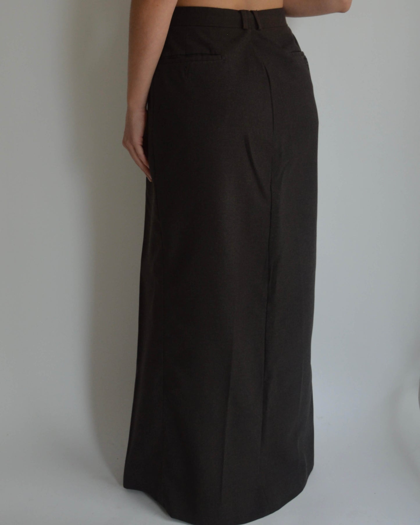 Long Skirt - Dark Brown (S/M)