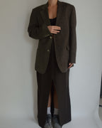 Long Skirt - Dark Brown (S/M)