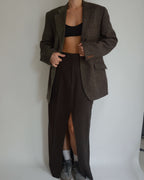 Long Skirt - Dark Brown (S/M)