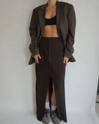 Long Skirt - Dark Brown (S/M)
