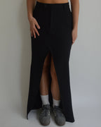 Long Skirt - Dark Blue Stripes (S/M)