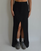 Long Skirt - Dark Blue Stripes (S/M)