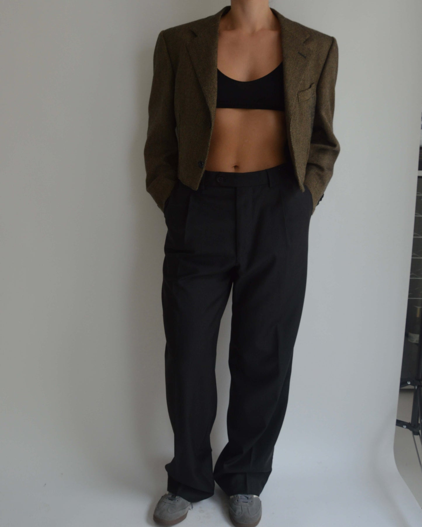 Trousers - Black Tailored (M/L)