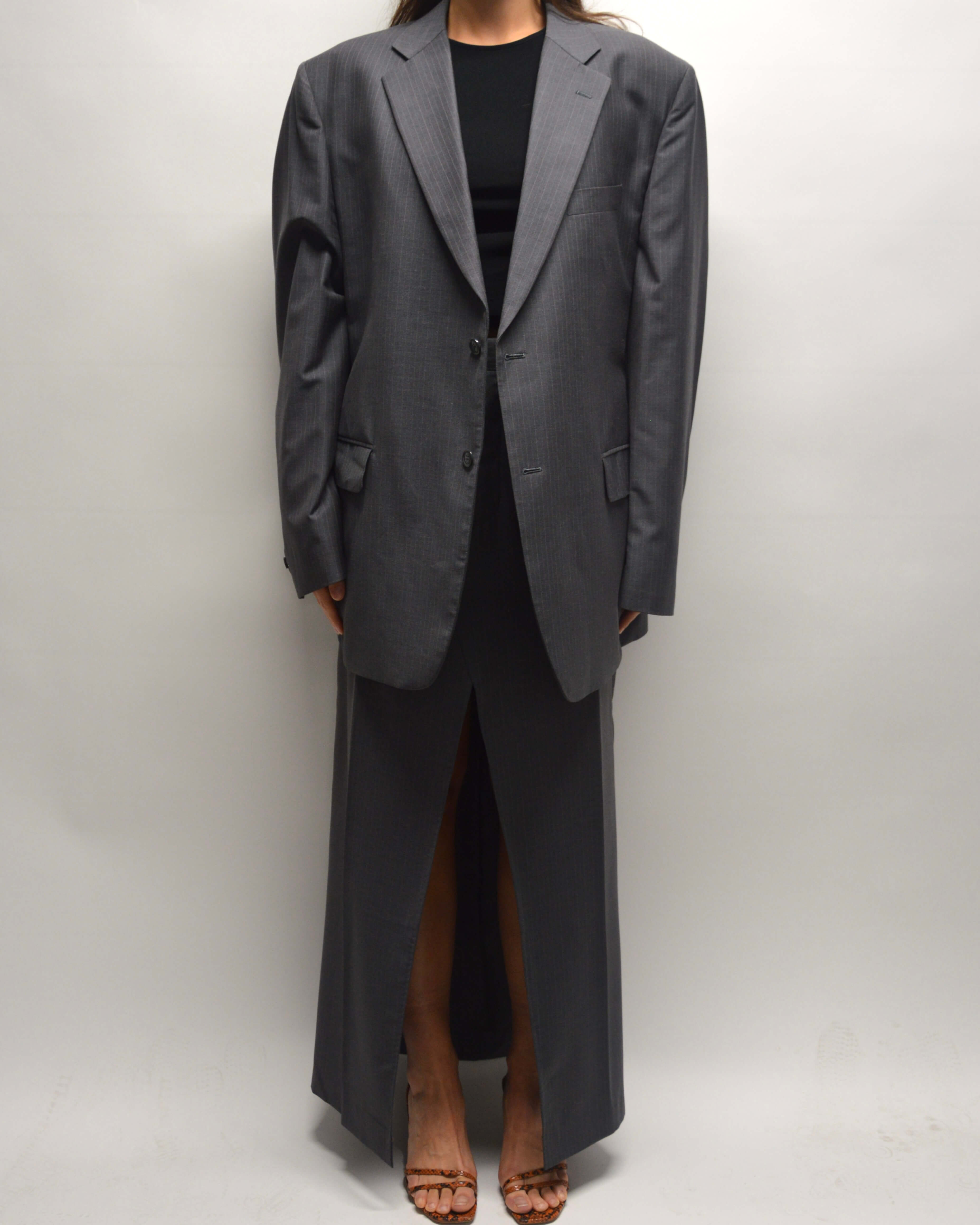 Traje de falda vegano - Business Perfect (talla S/M)