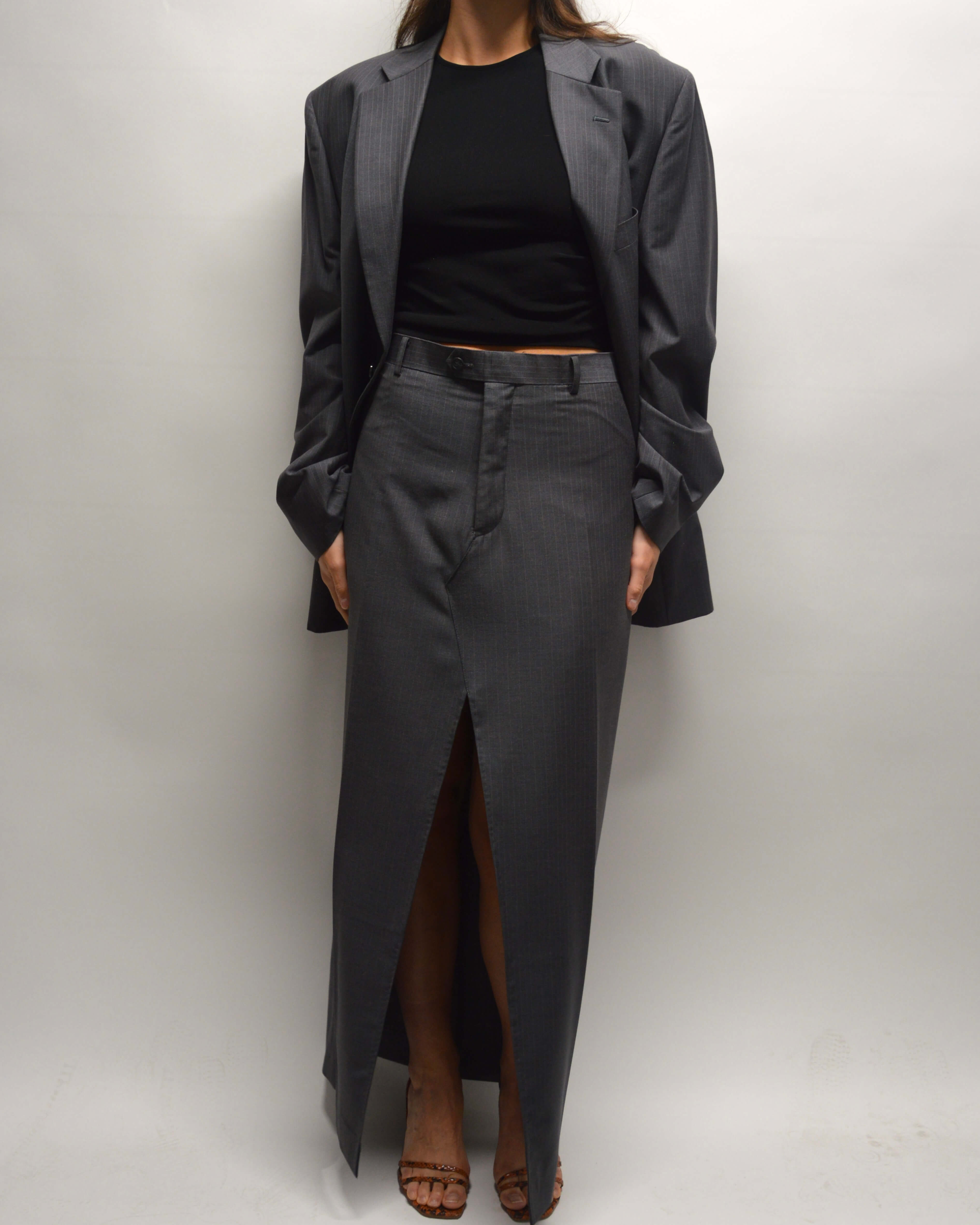 Traje de falda vegano - Business Perfect (talla S/M)