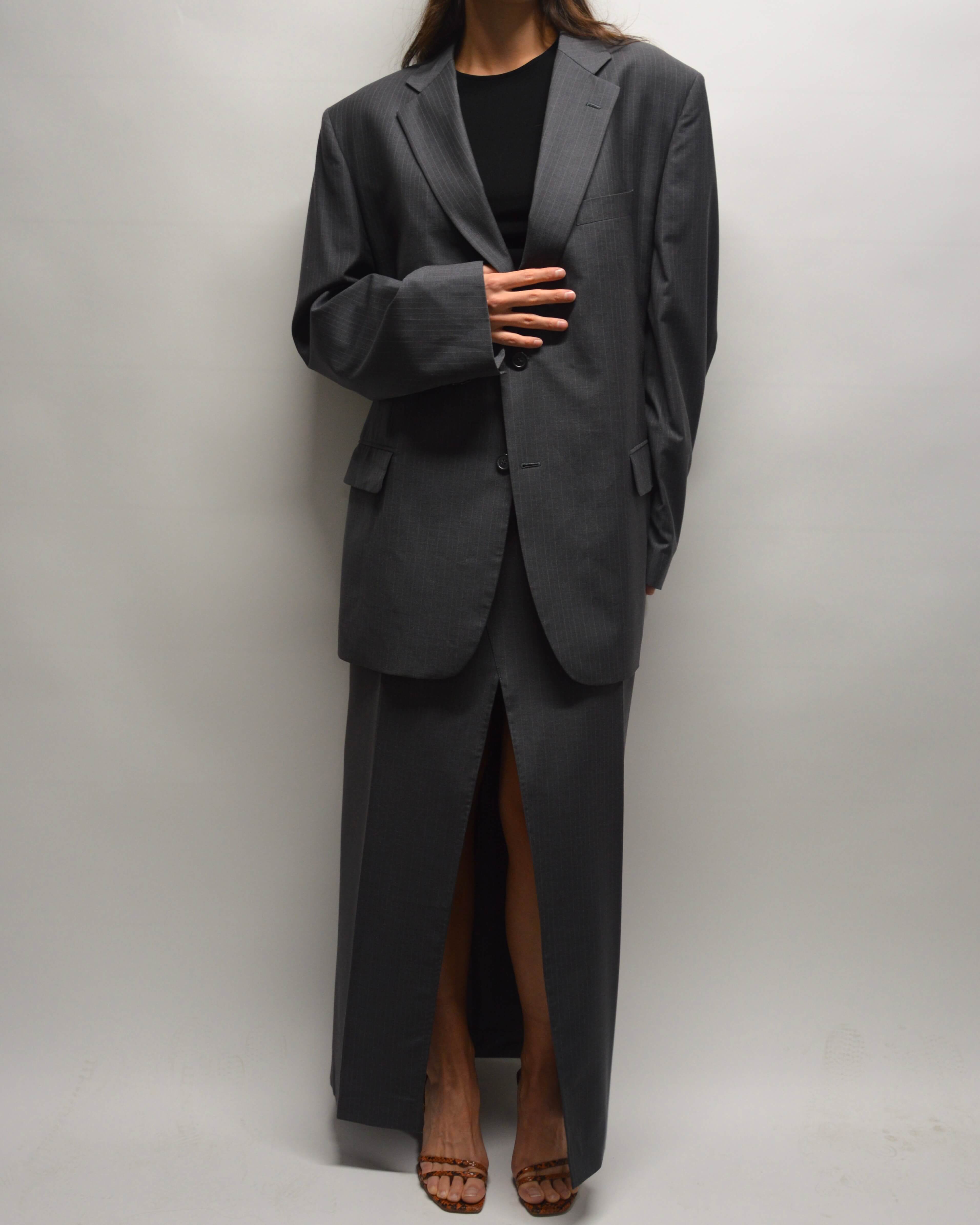 Traje de falda vegano - Business Perfect (talla S/M)