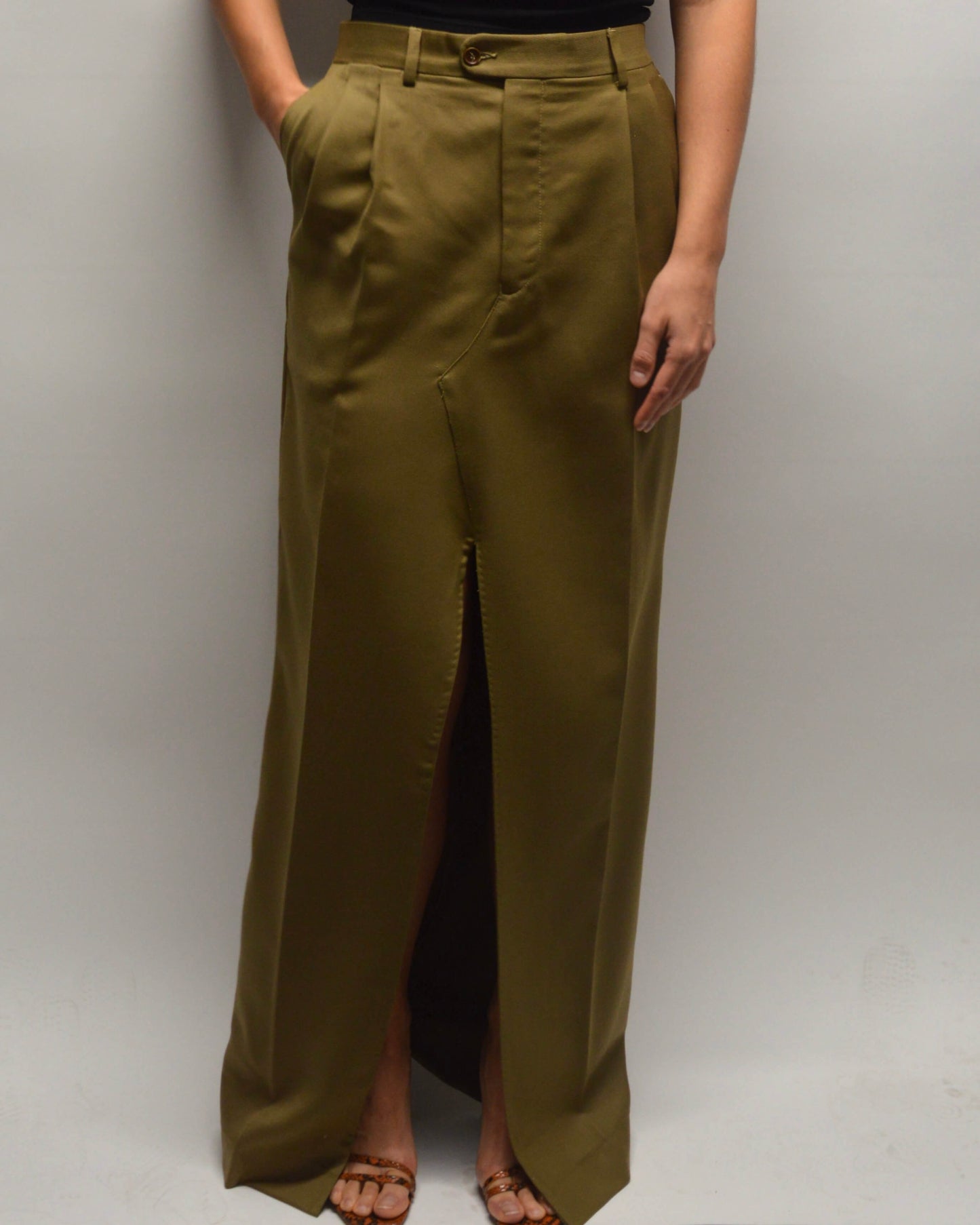 Long Skirt - Olive (S/M)