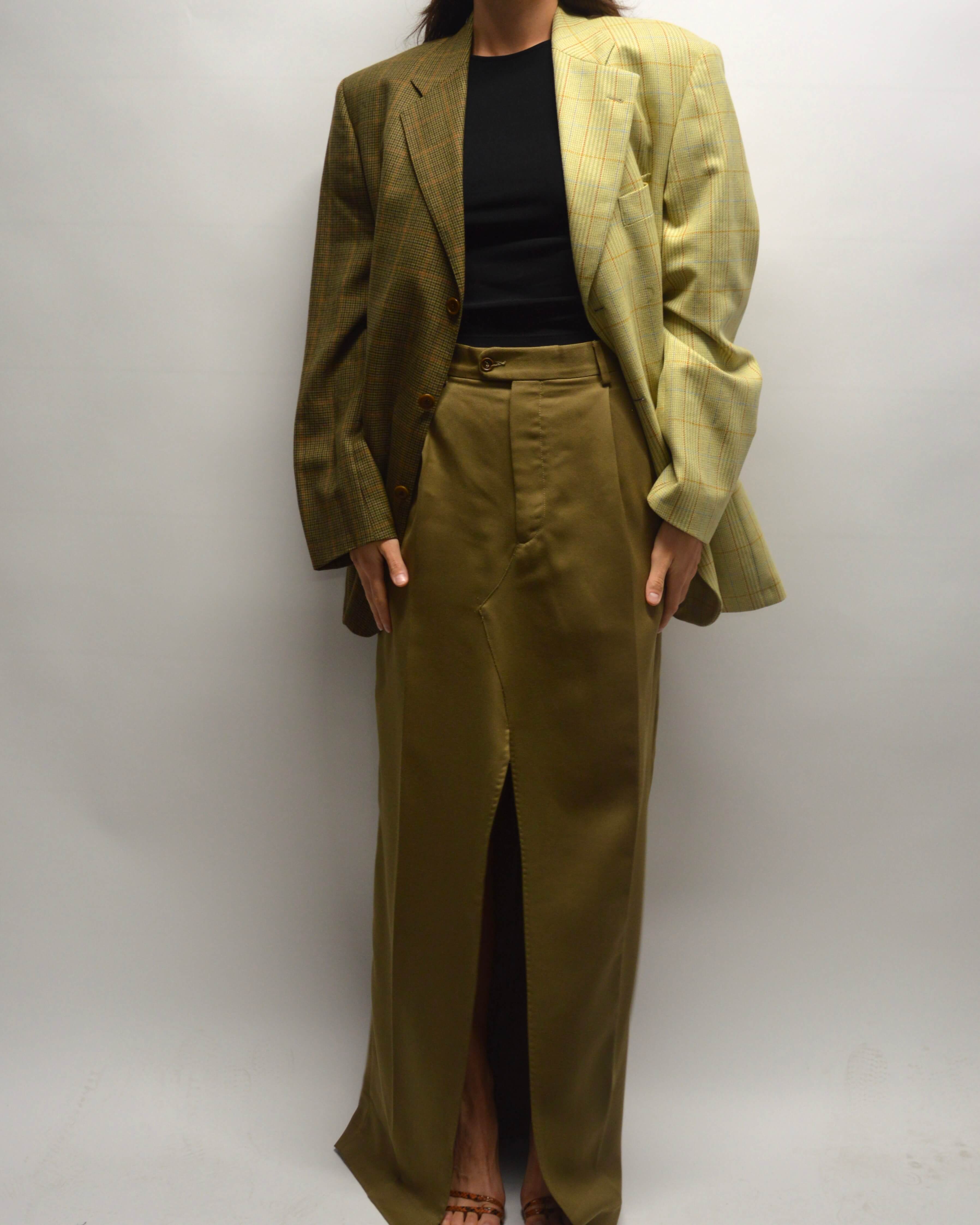 Falda larga - Oliva (S/M)