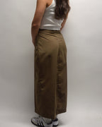 Falda larga Burberry marrón claro (XS/S)