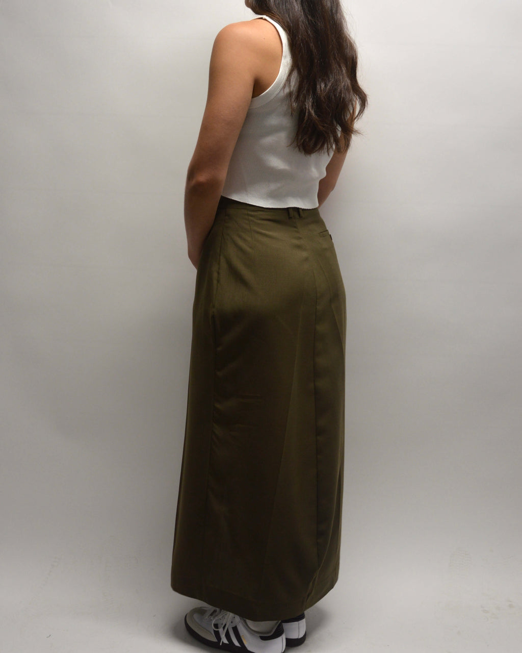 Long Skirt - Burberry Dark Green (S/M)