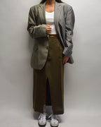 Long Skirt - Burberry Dark Green (S/M)