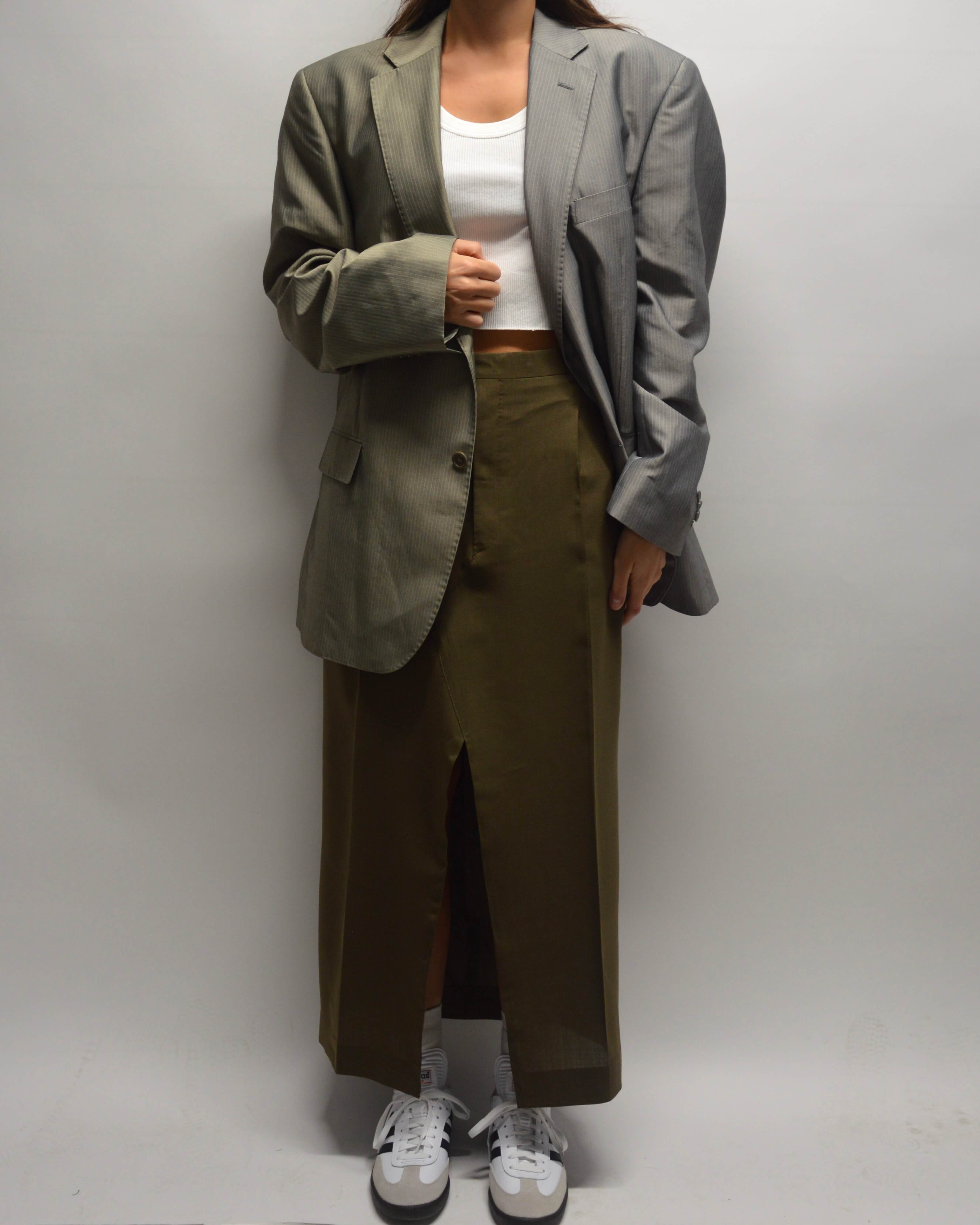 Long Skirt - Burberry Dark Green (S/M)