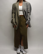 Long Skirt - Burberry Dark Green (S/M)