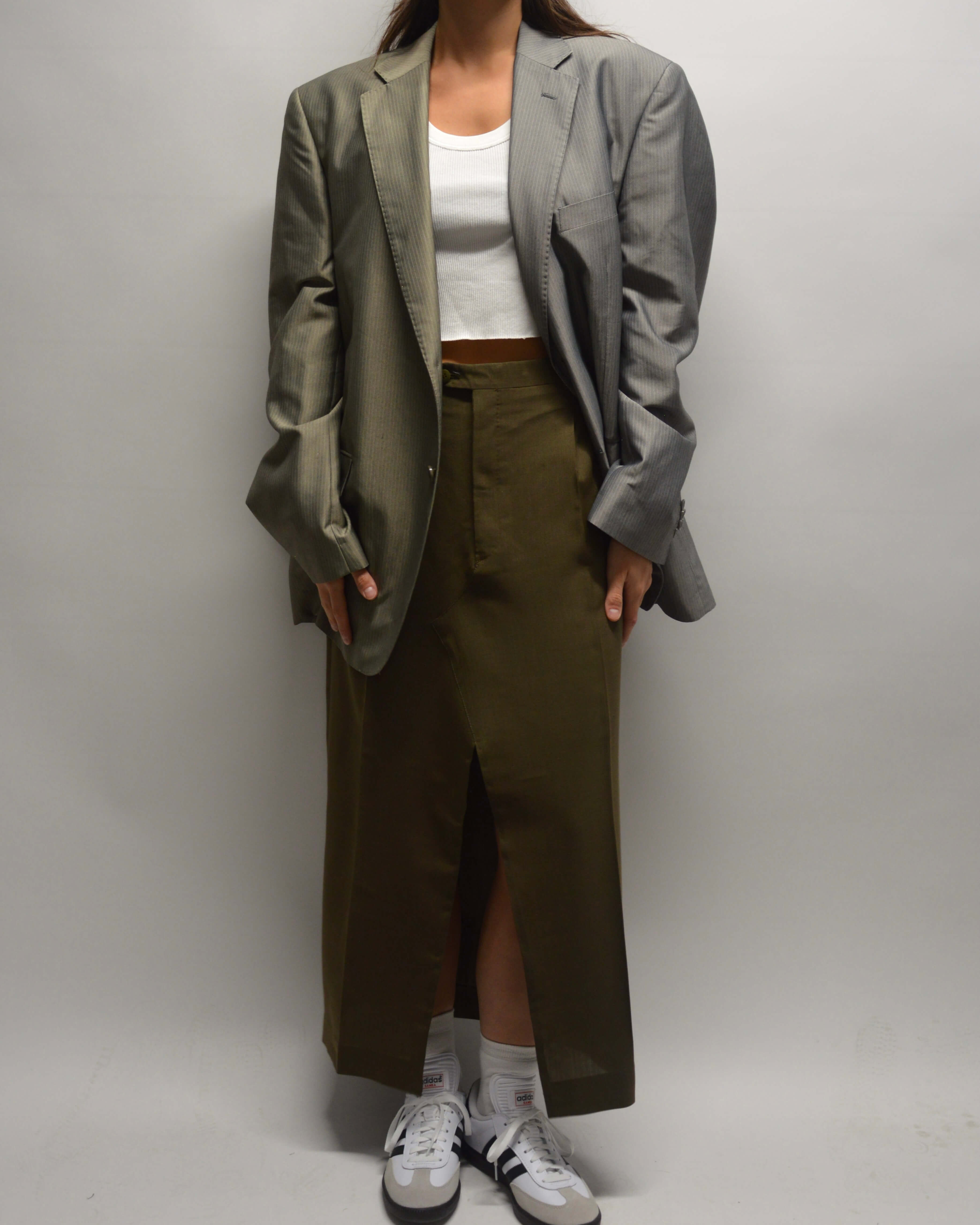 Long Skirt - Burberry Dark Green (S/M)