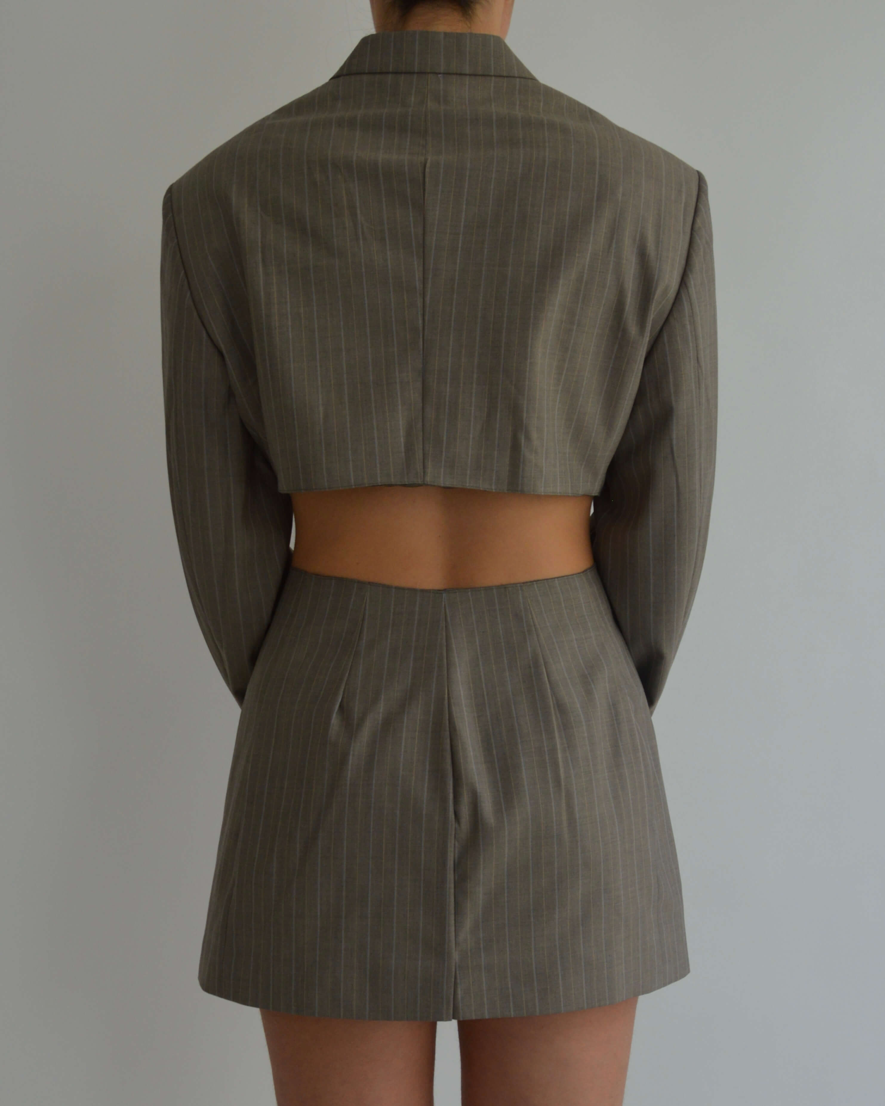 Blaset - Lignes de couleur beige (S/M)