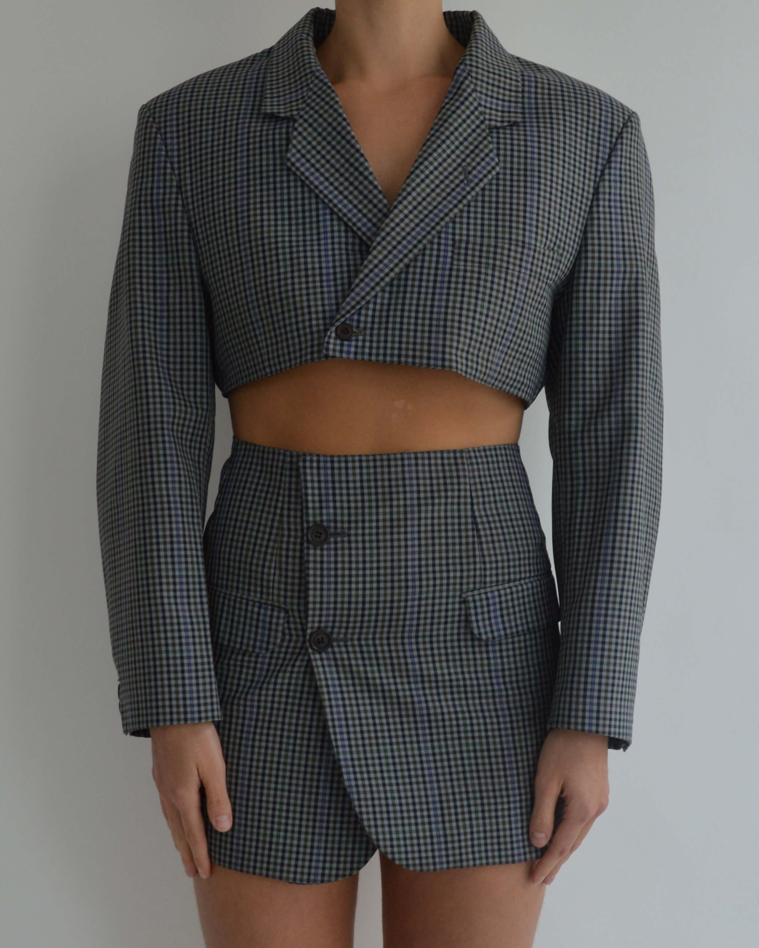 Blaset - Bleu à carreaux (XS/S)