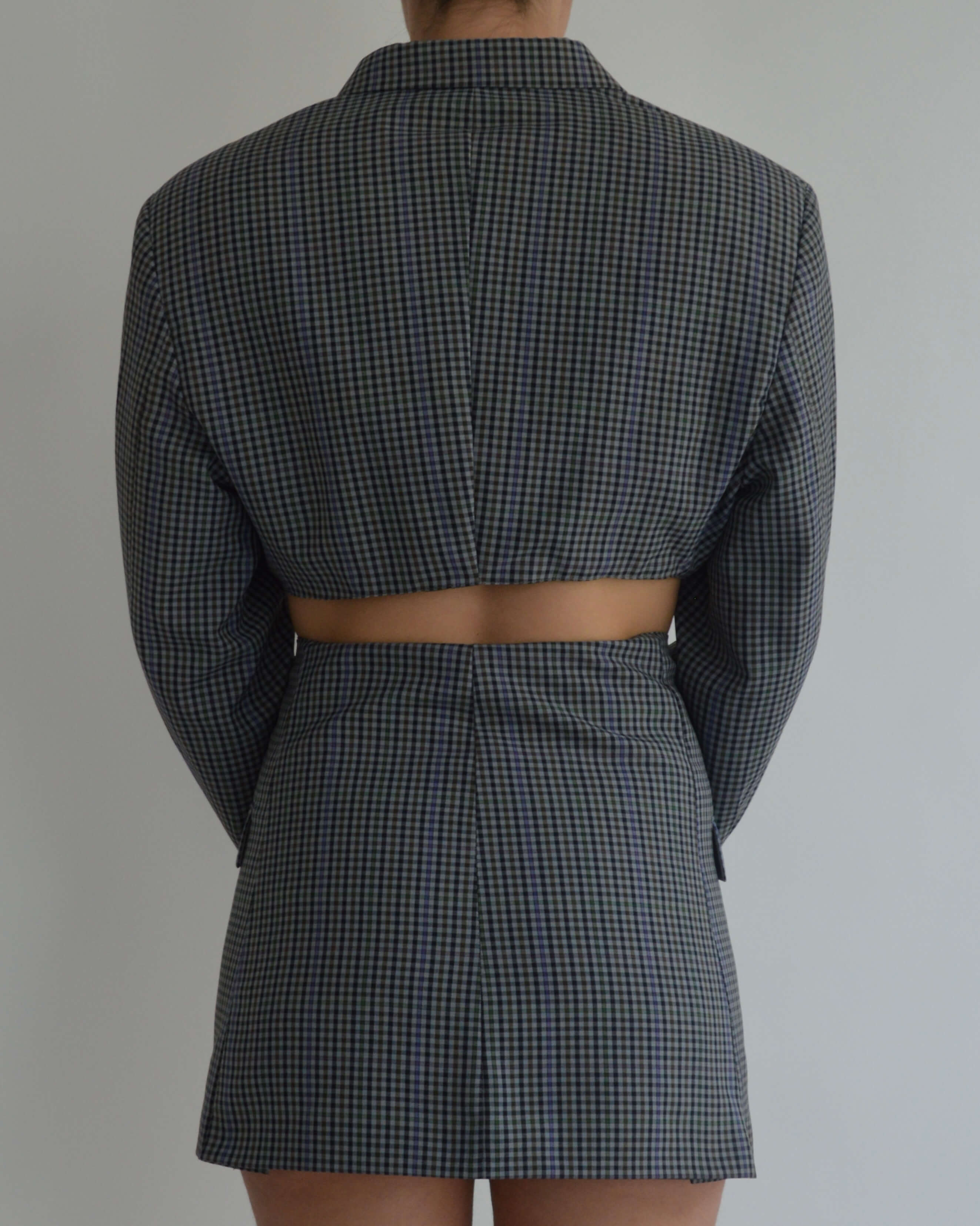 Blaset - Bleu à carreaux (XS/S)