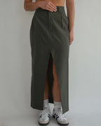 Falda larga - Verde bosque (XS/S)