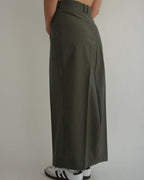 Falda larga - Verde bosque (XS/S)