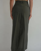 Falda larga - Verde bosque (XS/S)