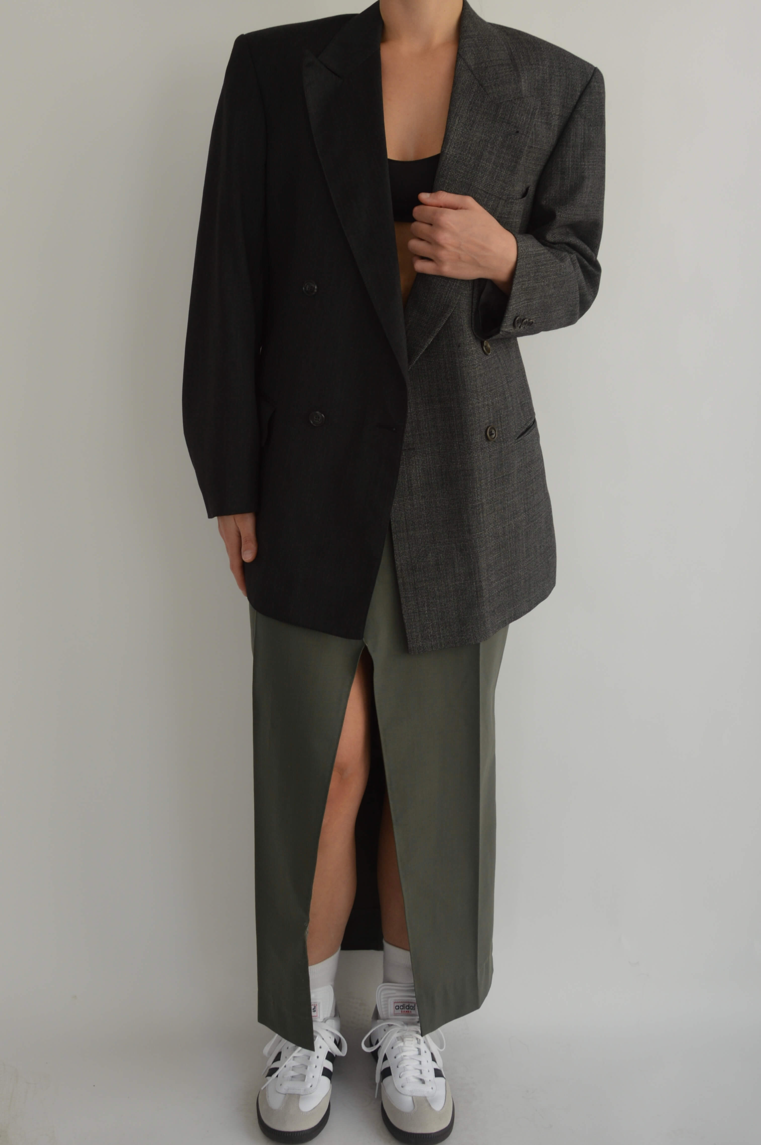 Falda larga - Verde bosque (XS/S)