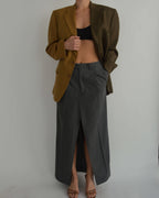 Long Skirt - Blue Beige Line (S/M)