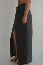 Long Skirt - Blue Beige Line (S/M)