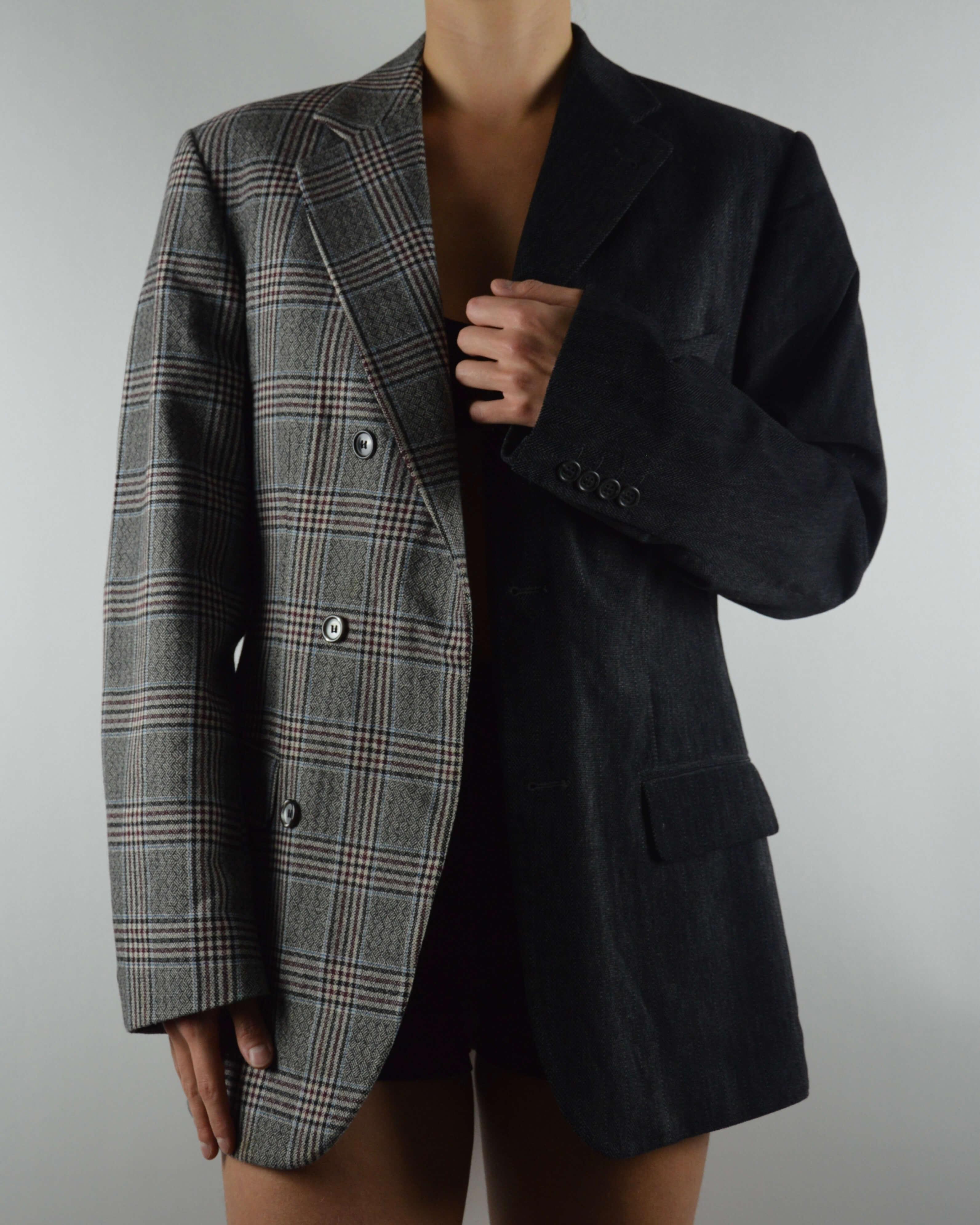 DUO Blazer - Soft and Checked (S/L)