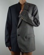 DUO Blazer - Navy and Grey (S/L)