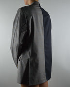 DUO Blazer - Navy and Grey (S/L)