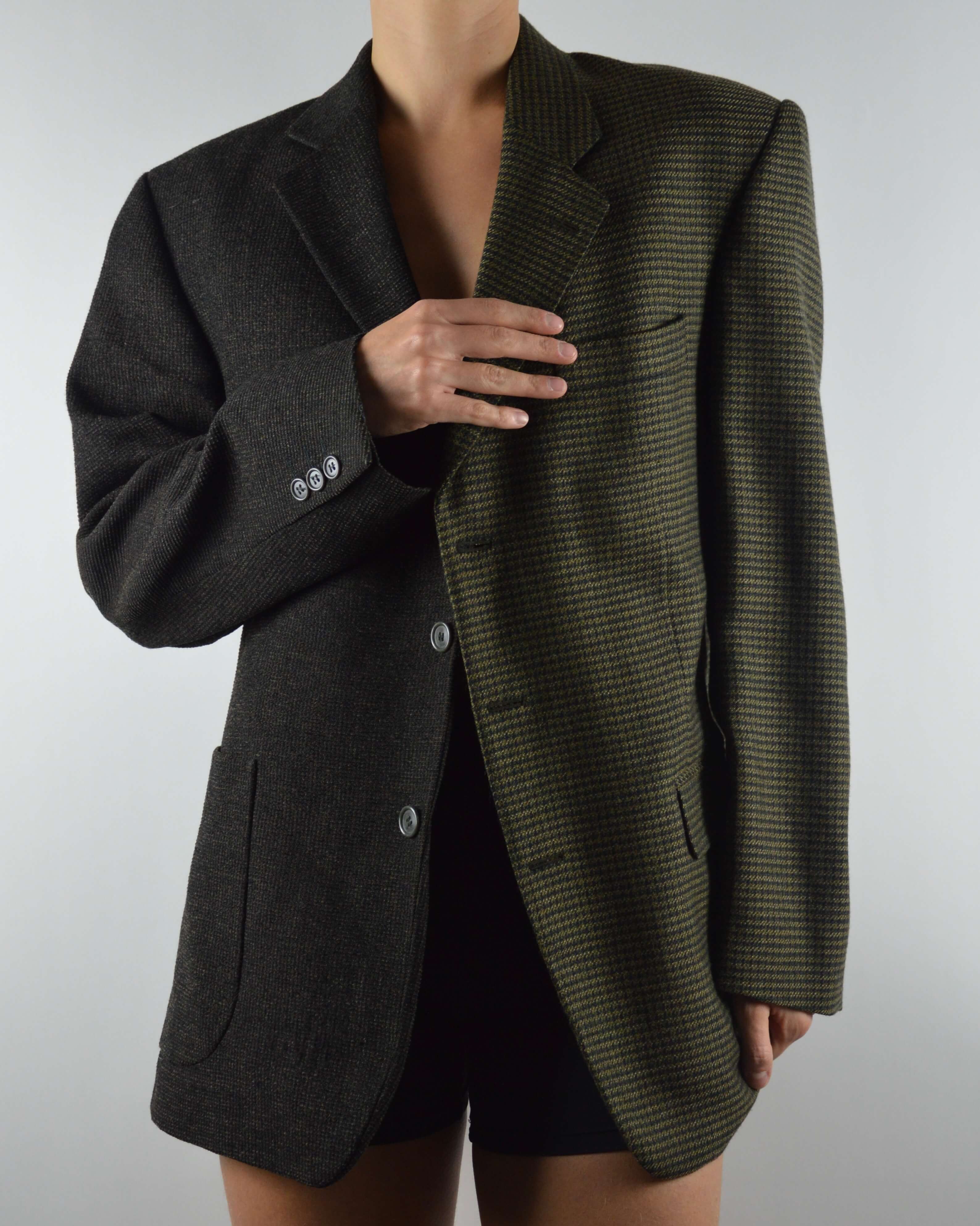 DUO Blazer - Textured Dark Green (XS/M)