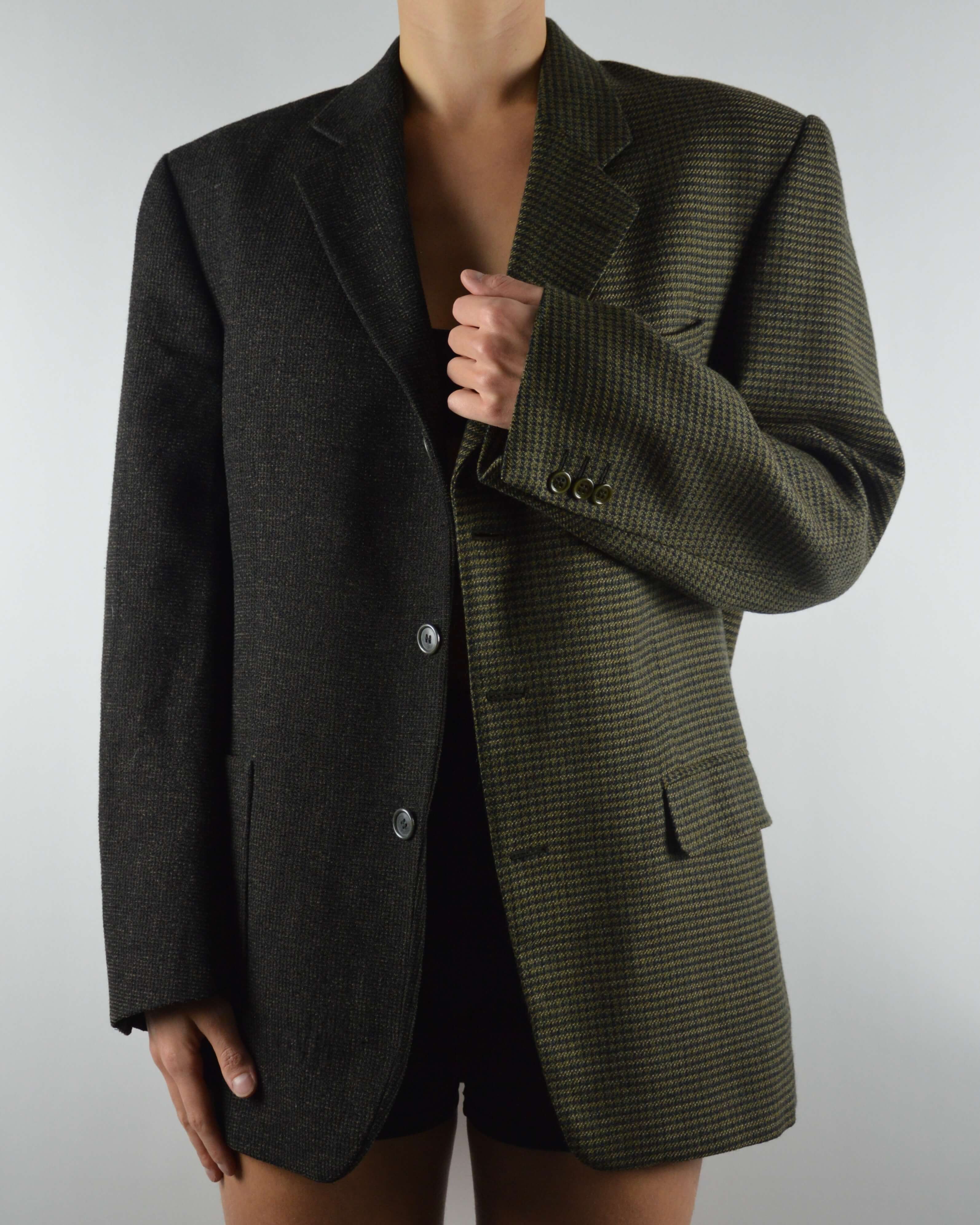 DUO Blazer - Textured Dark Green (XS/M)
