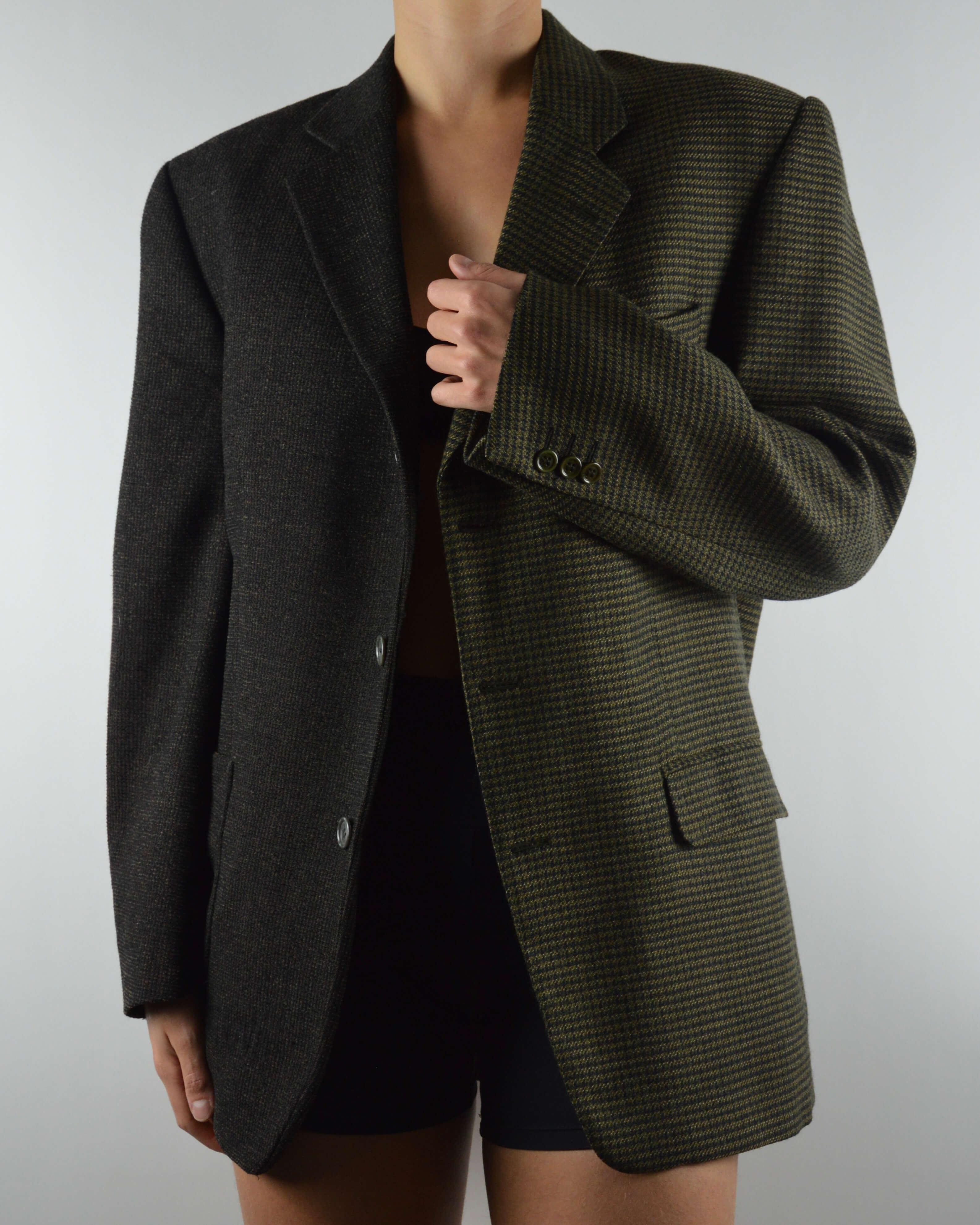 DUO Blazer - Textured Dark Green (XS/M)