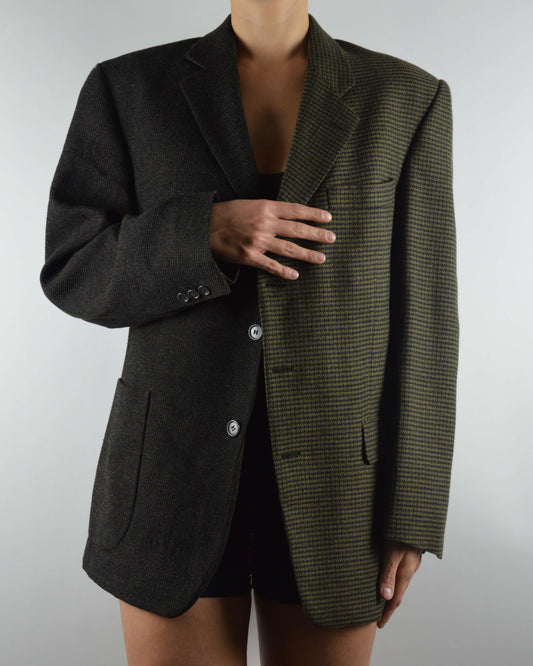 DUO Blazer - Textured Dark Green (XS/M)