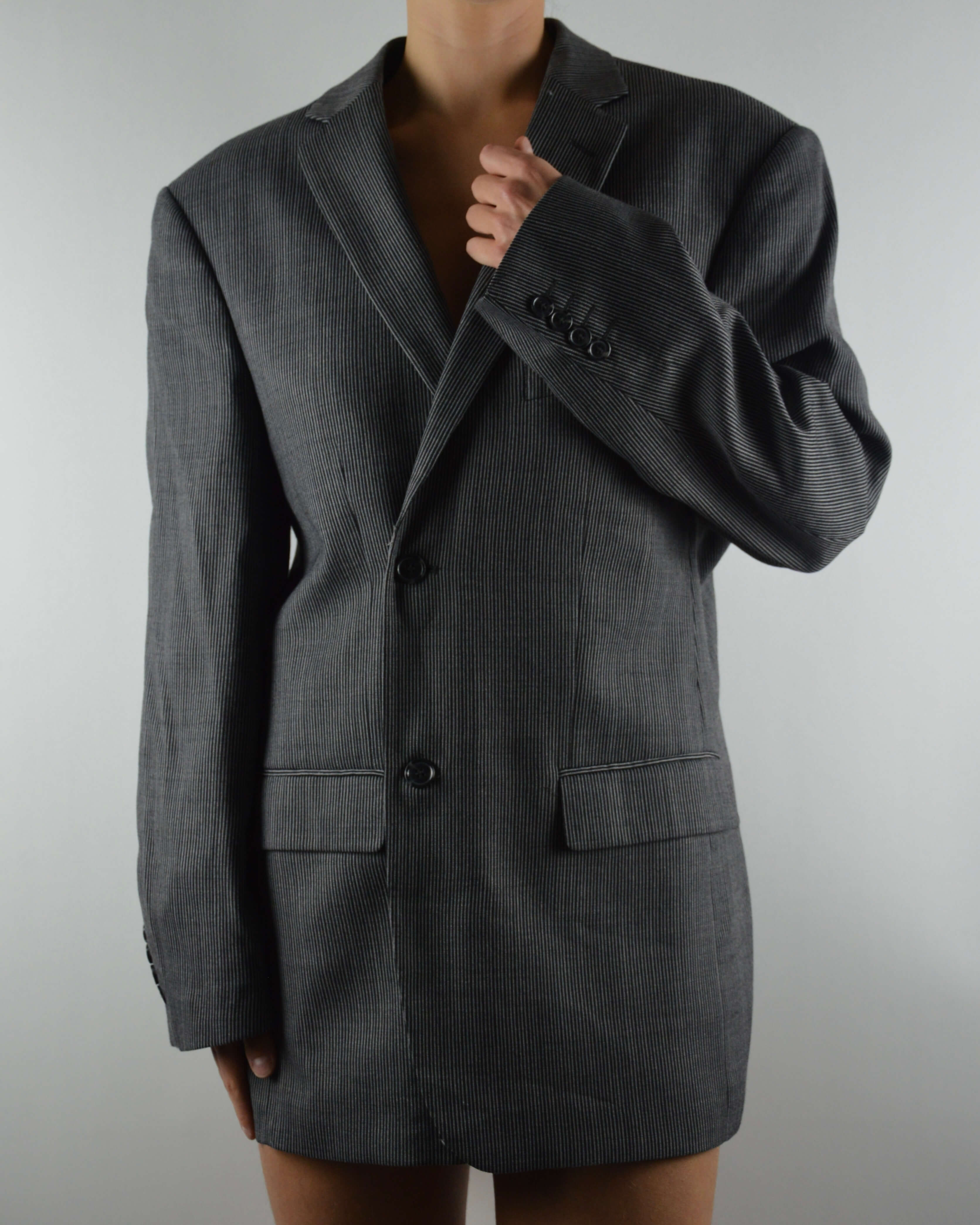 Mini Blazer Dress - B&W (S/M)