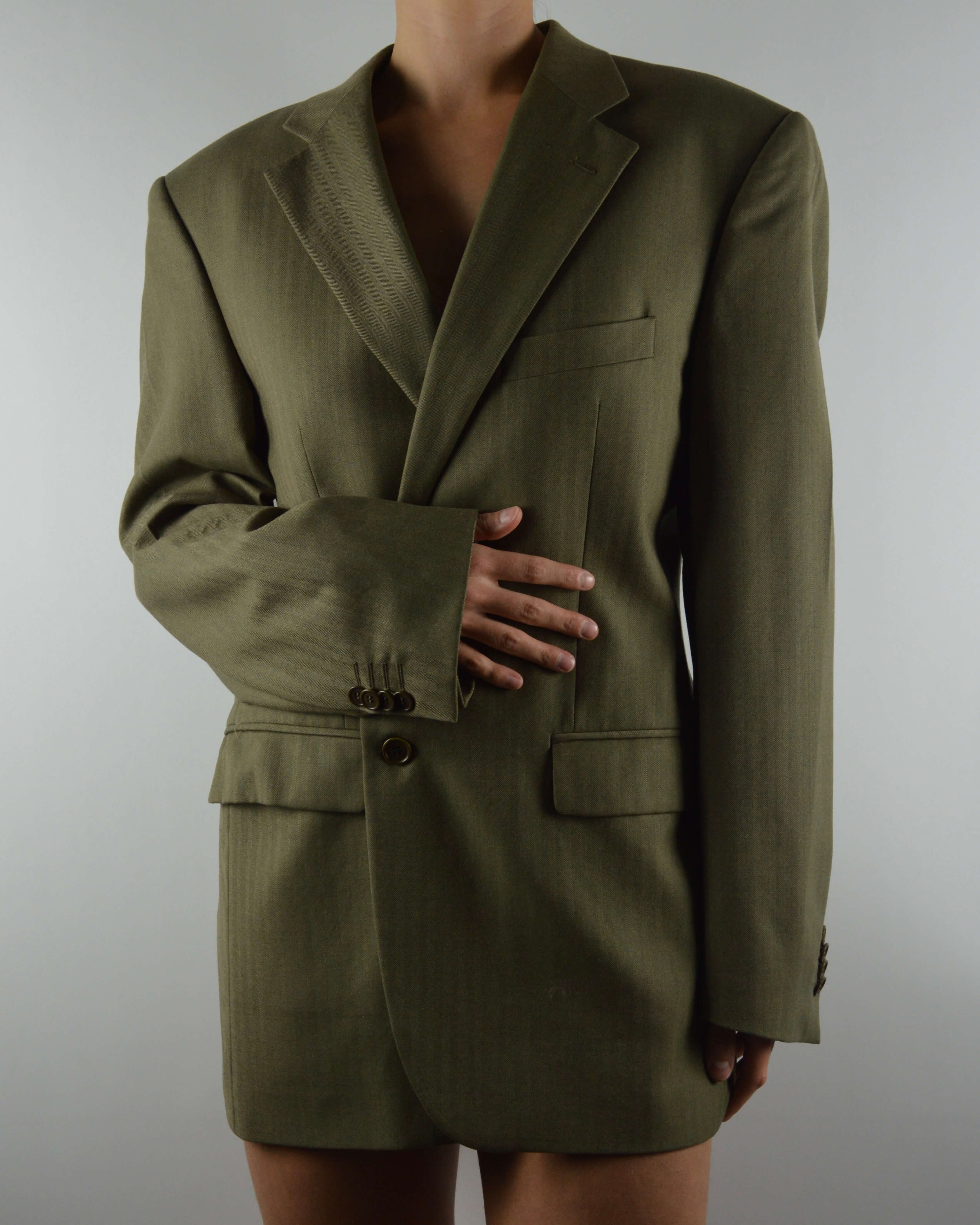 Mini Blazer Dress - Golden Dream (S/M)