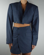 Blaset - Blue Lighter Blue Lines (S/M)