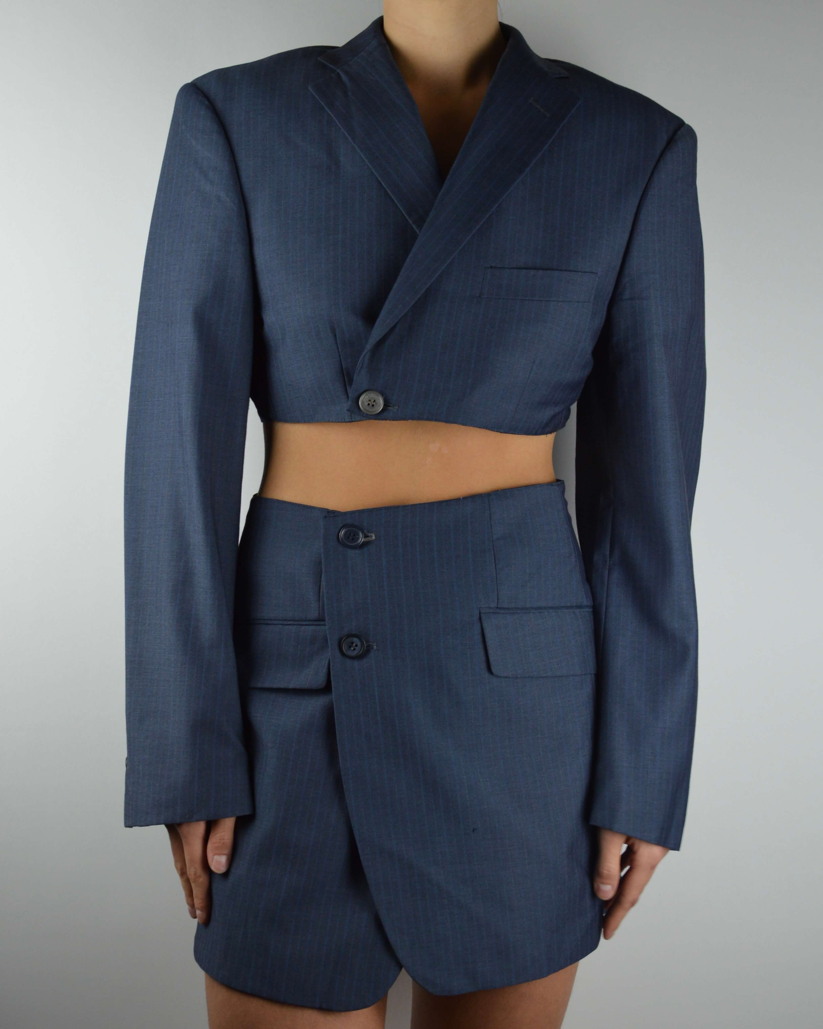 Blaset - Blue Lighter Blue Lines (S/M)