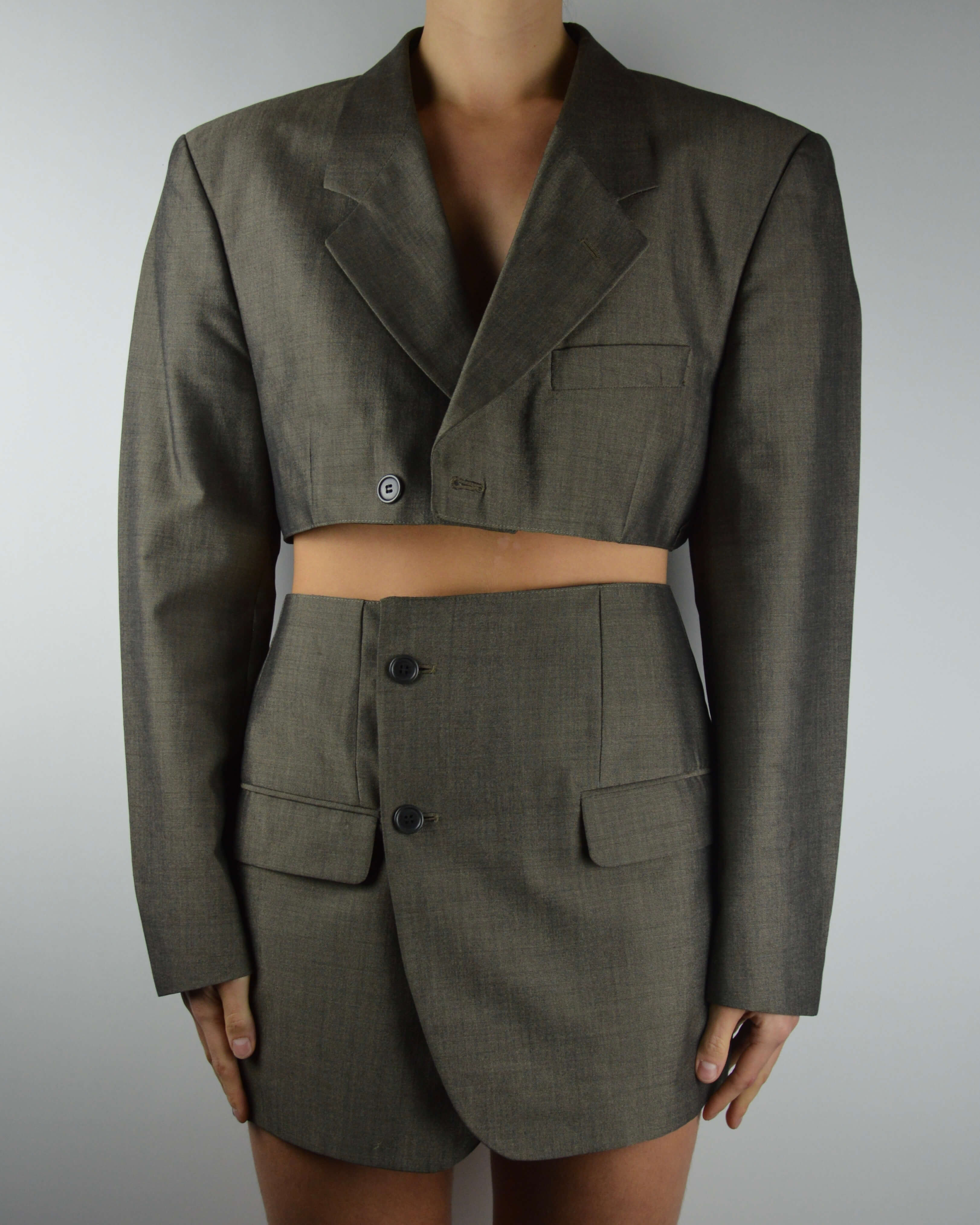 Blaset - Mohair marrón brillante (M/L)