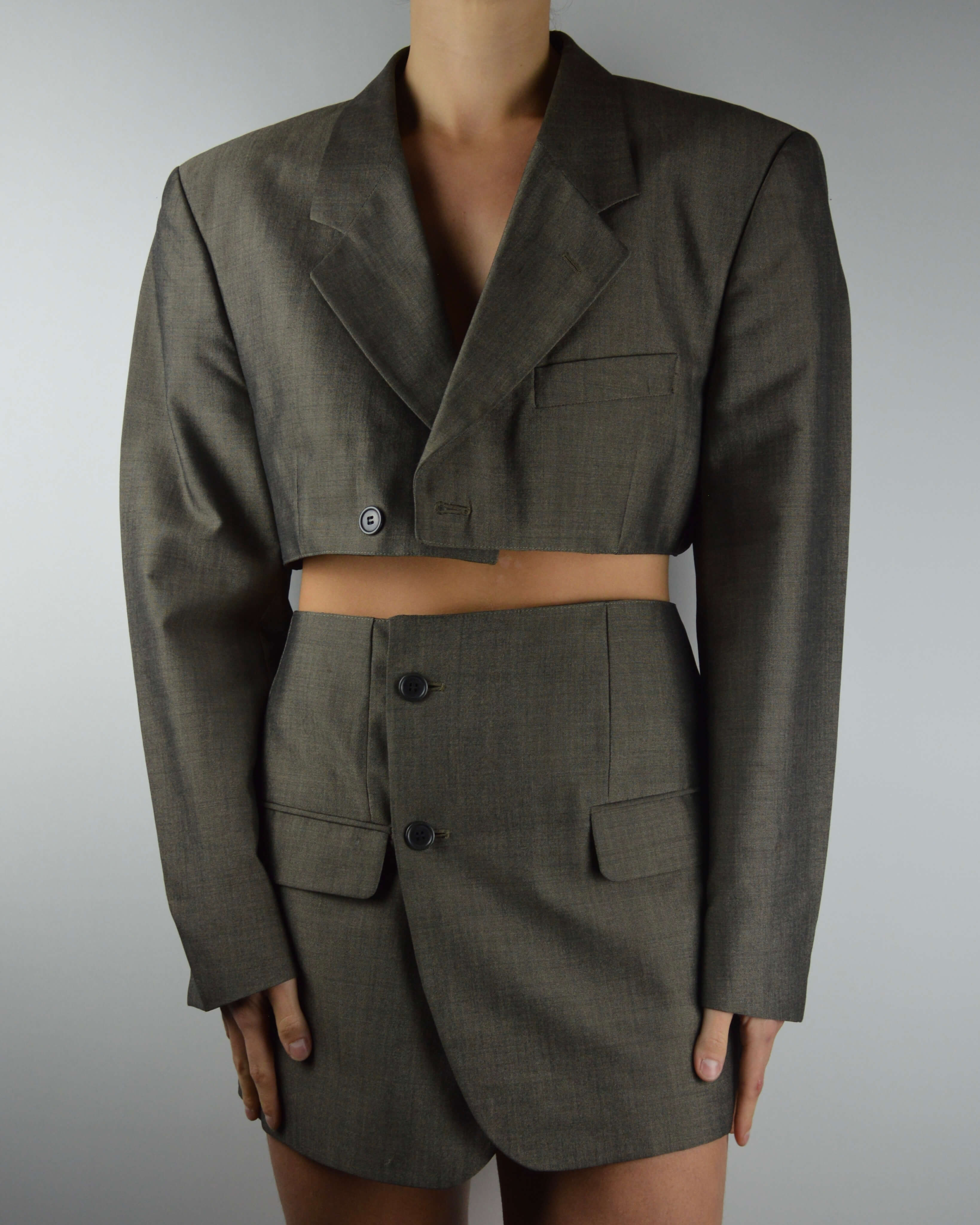 Blaset - Mohair marrón brillante (M/L)