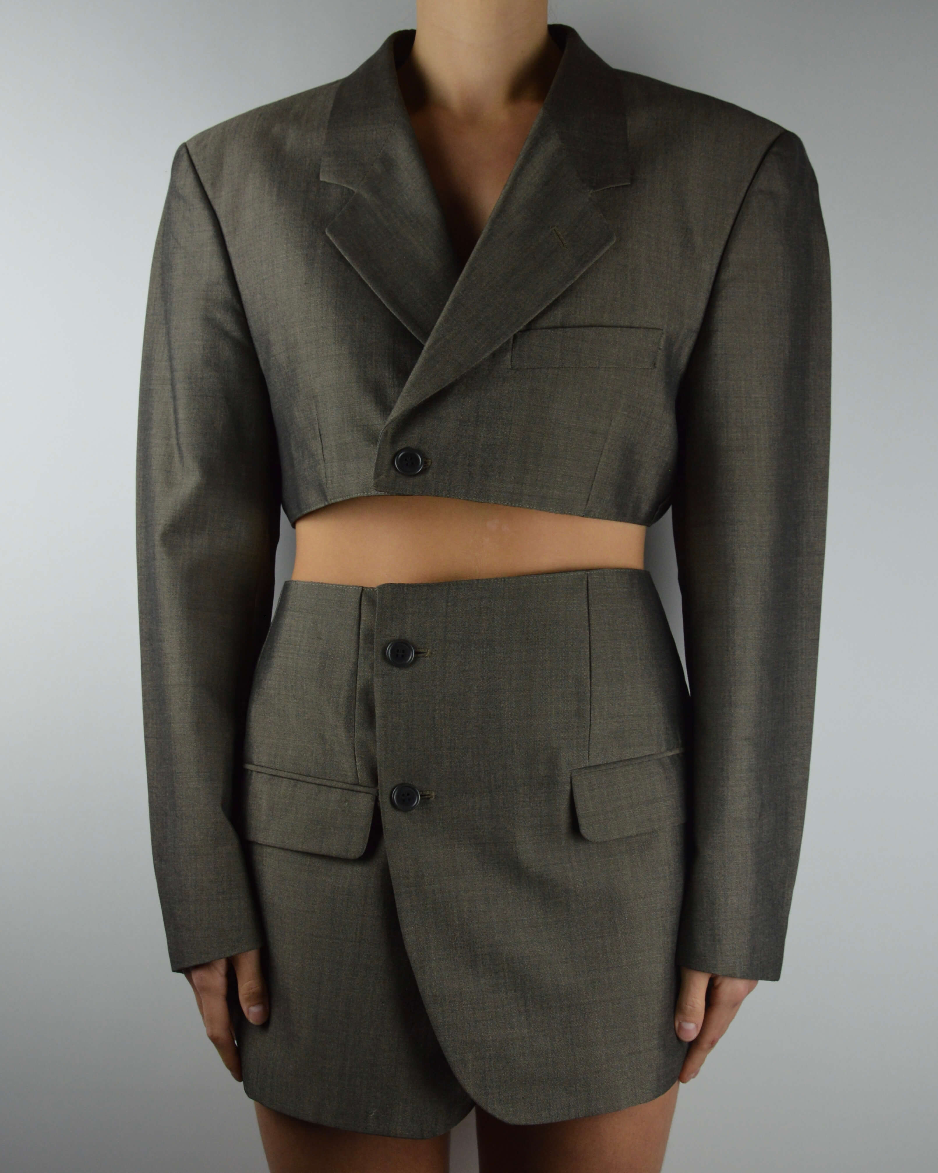 Blaset - Mohair marrón brillante (M/L)