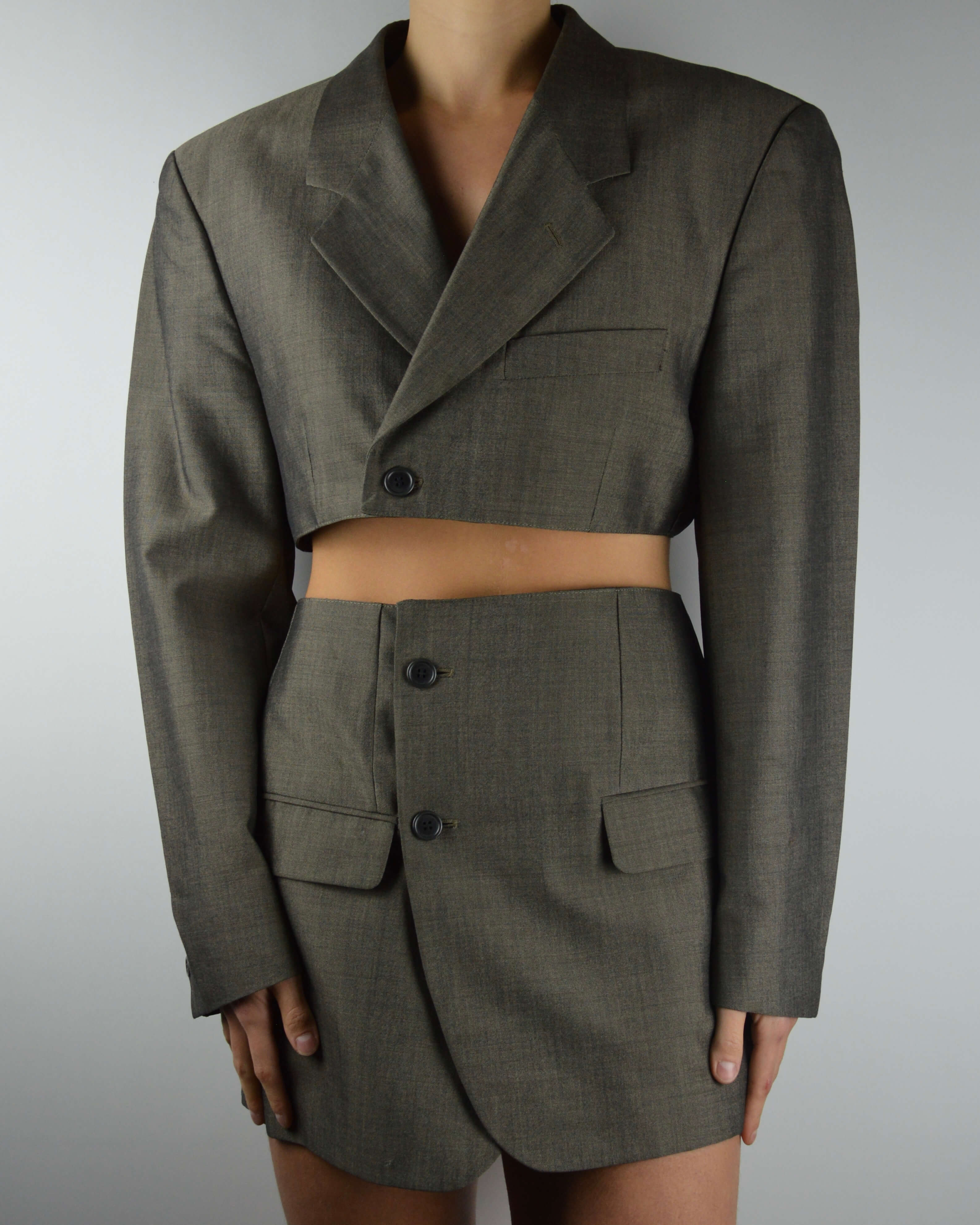 Blaset - Mohair marrón brillante (M/L)